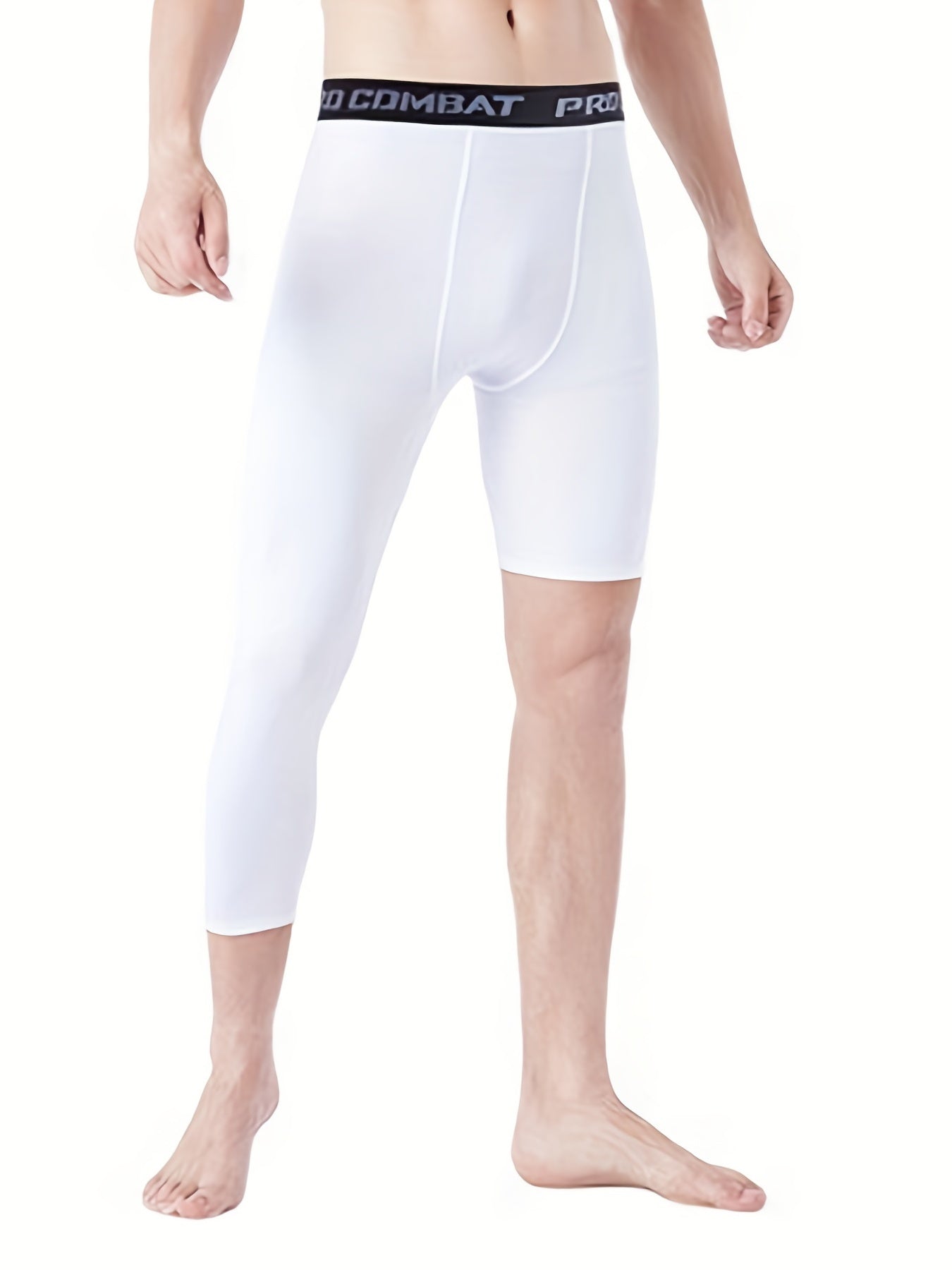 High Stretch Compression Shorts for Men - Quick Drying and Breathable Base Layer for Outdoor Training and Fitness Gym