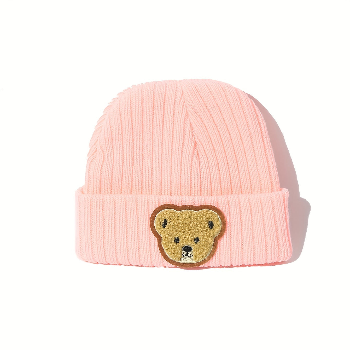Warm Hat Children's Panda Flip Knitting Baby Good for Autumn And Winter