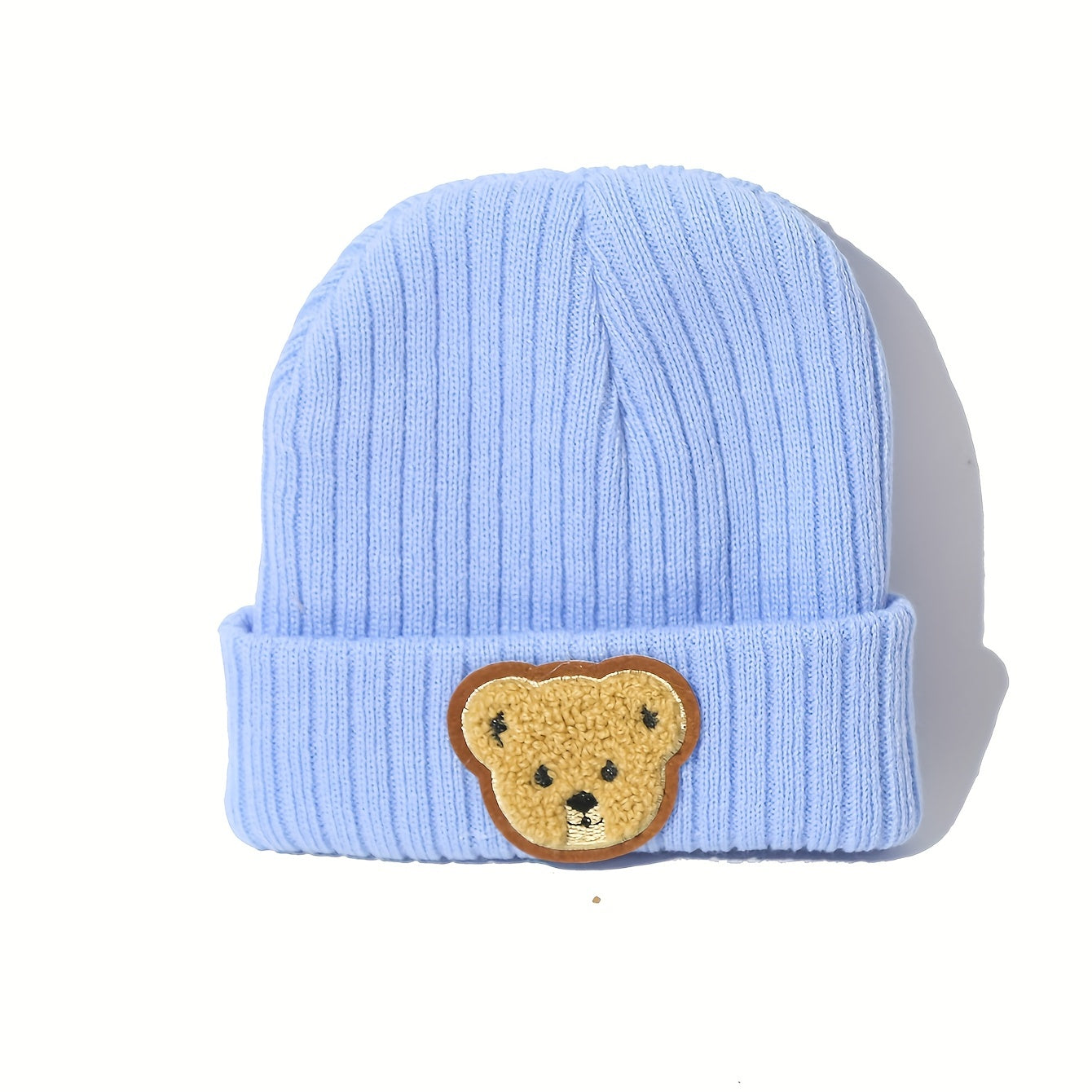 Warm Hat Children's Panda Flip Knitting Baby Good for Autumn And Winter