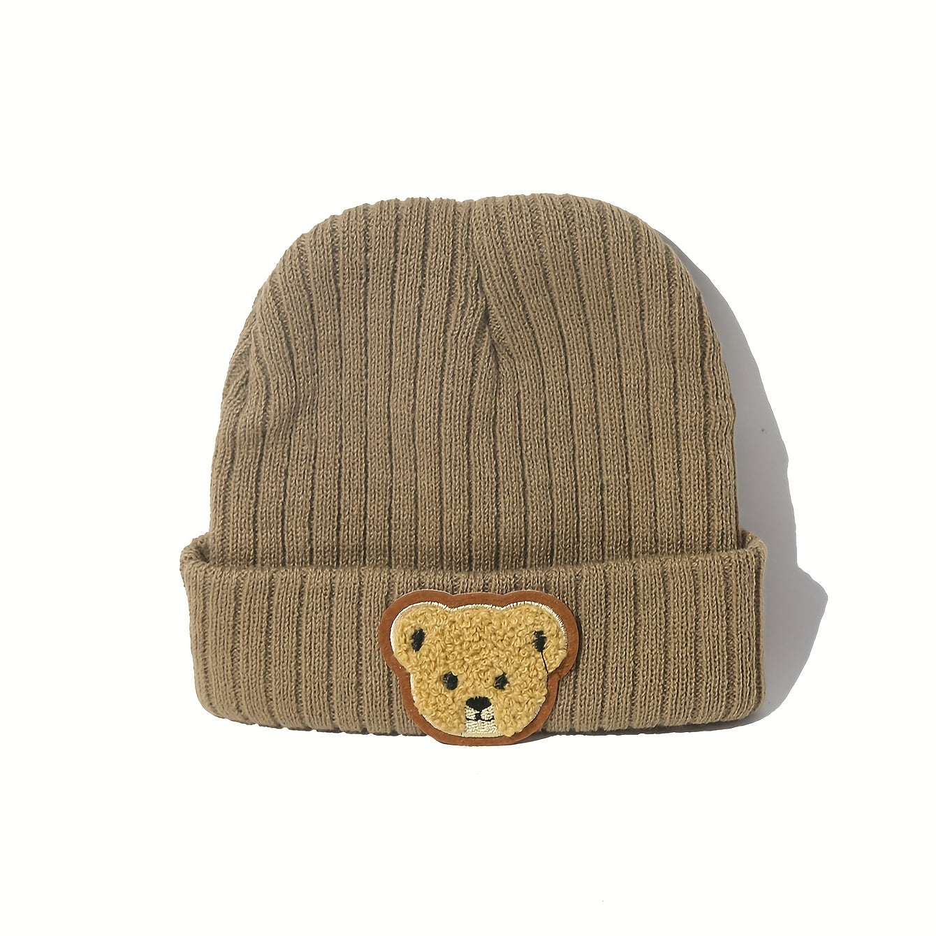Warm Hat Children's Panda Flip Knitting Baby Good for Autumn And Winter