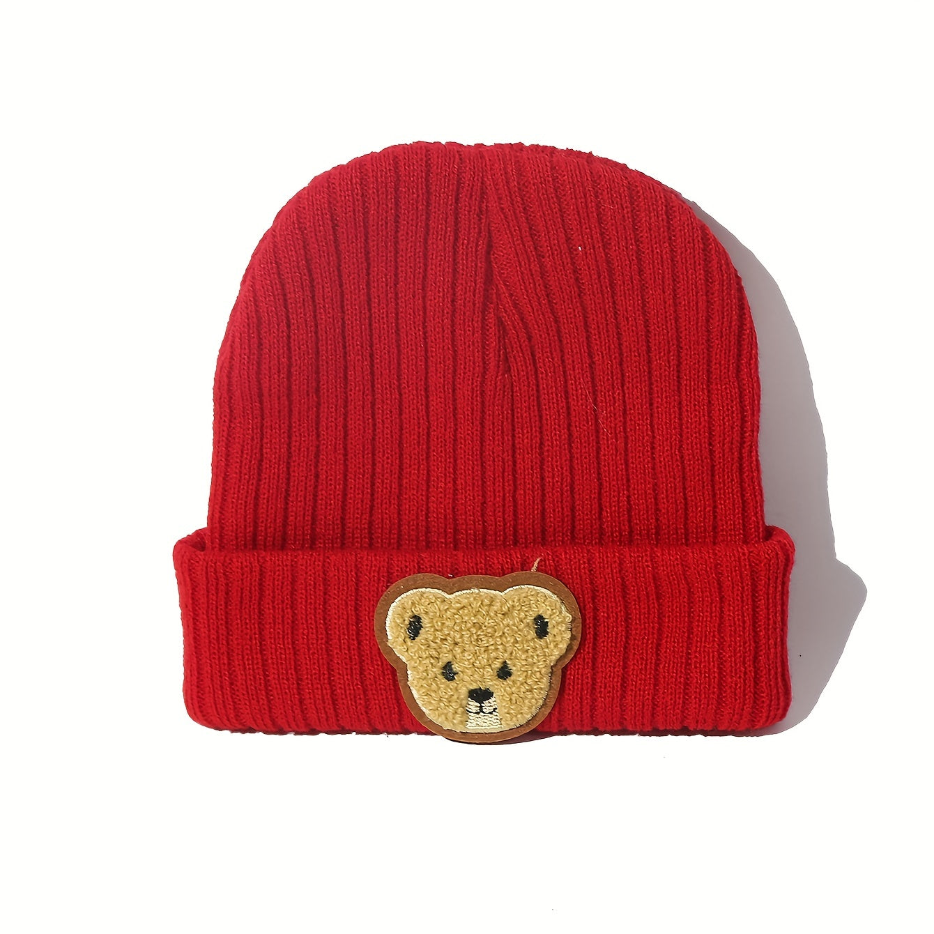 Warm Hat Children's Panda Flip Knitting Baby Good for Autumn And Winter