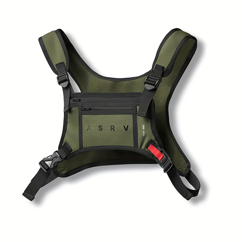 Versatile, Durable Sports Chest Rig – Water-Resistant, Zip-Secure, Lightweight Adventure & Fitness Bag