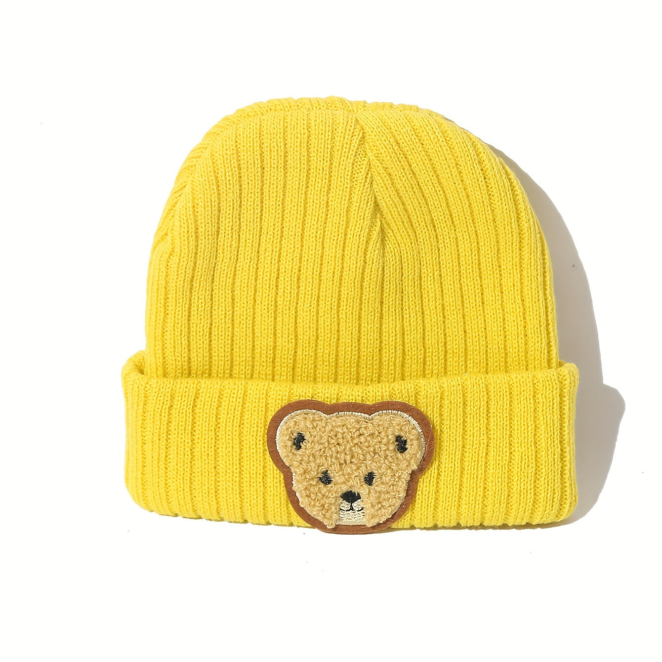 Warm Hat Children's Panda Flip Knitting Baby Good for Autumn And Winter