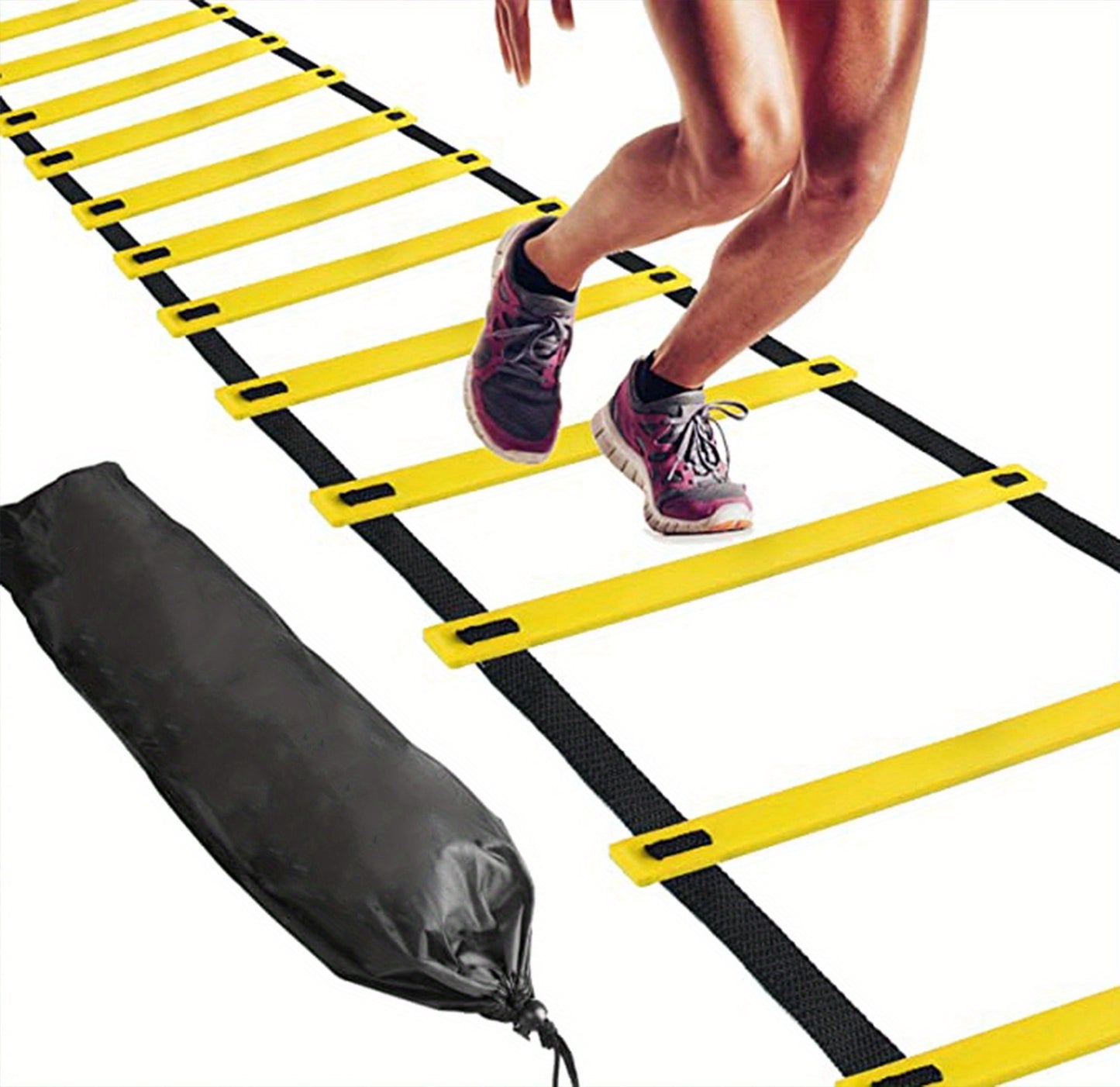 Agility Ladder With Storage Bag Speed Training Equipment