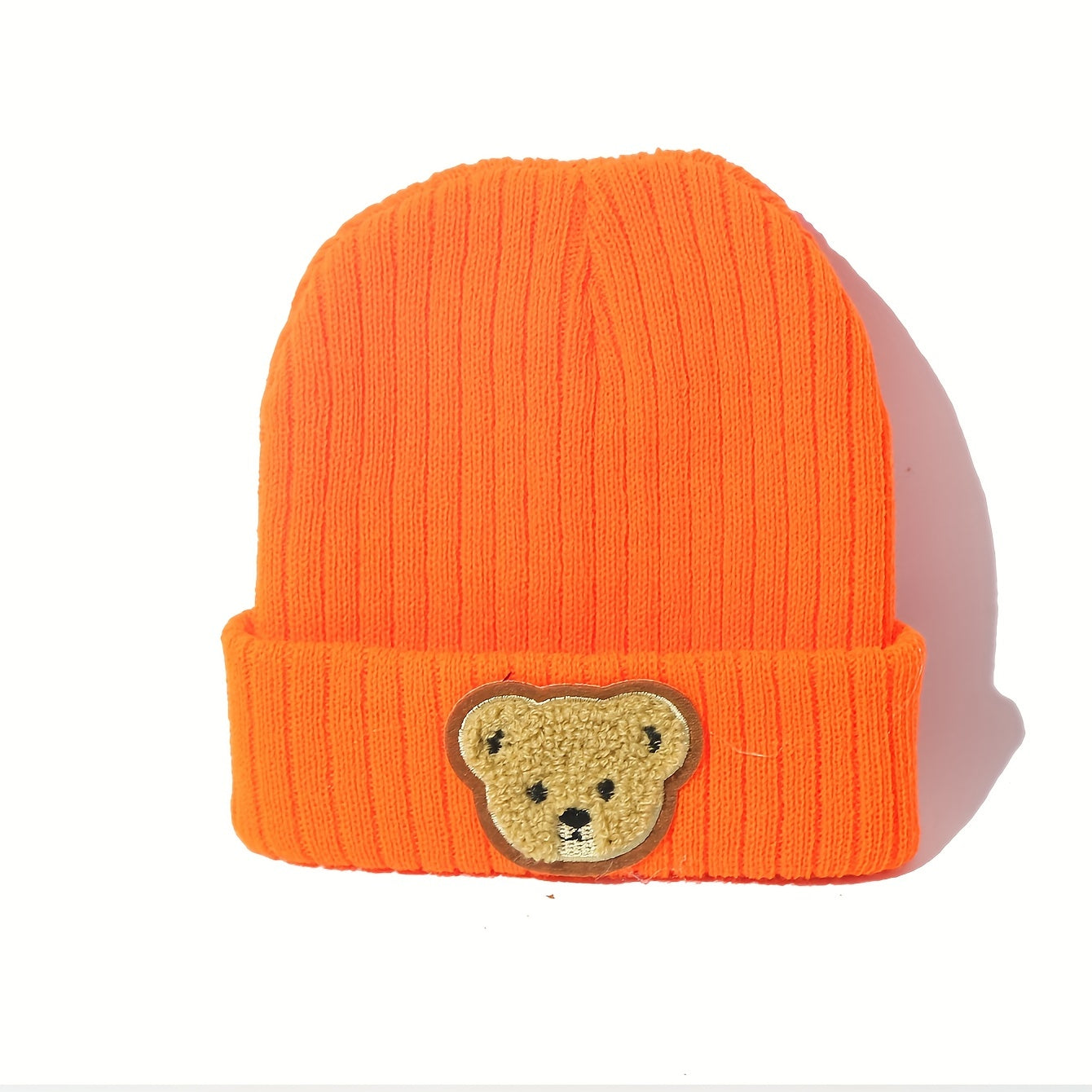 Warm Hat Children's Panda Flip Knitting Baby Good for Autumn And Winter