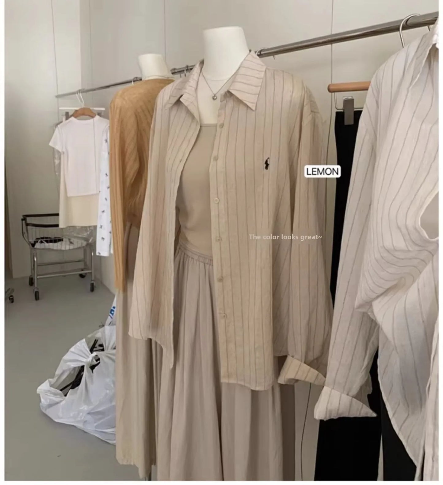 Summer Lightweight Linen Pure Cotton Linen