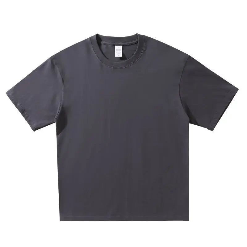 Oversized Summer T shirts for Women Men Brown Casual Female Korean Streetwear Tees Unisex Basic Solid Young Cool T
