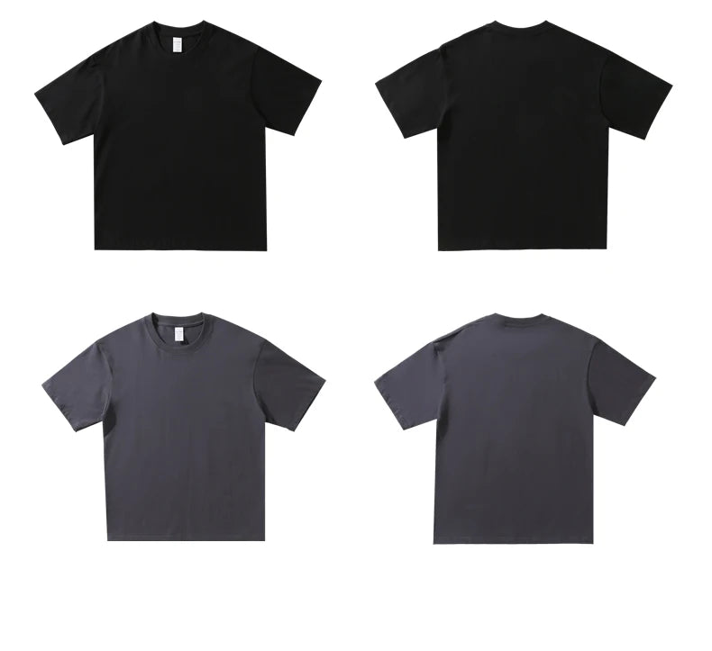 Oversized Summer T shirts for Women Men Brown Casual Female Korean Streetwear Tees Unisex Basic Solid Young Cool T