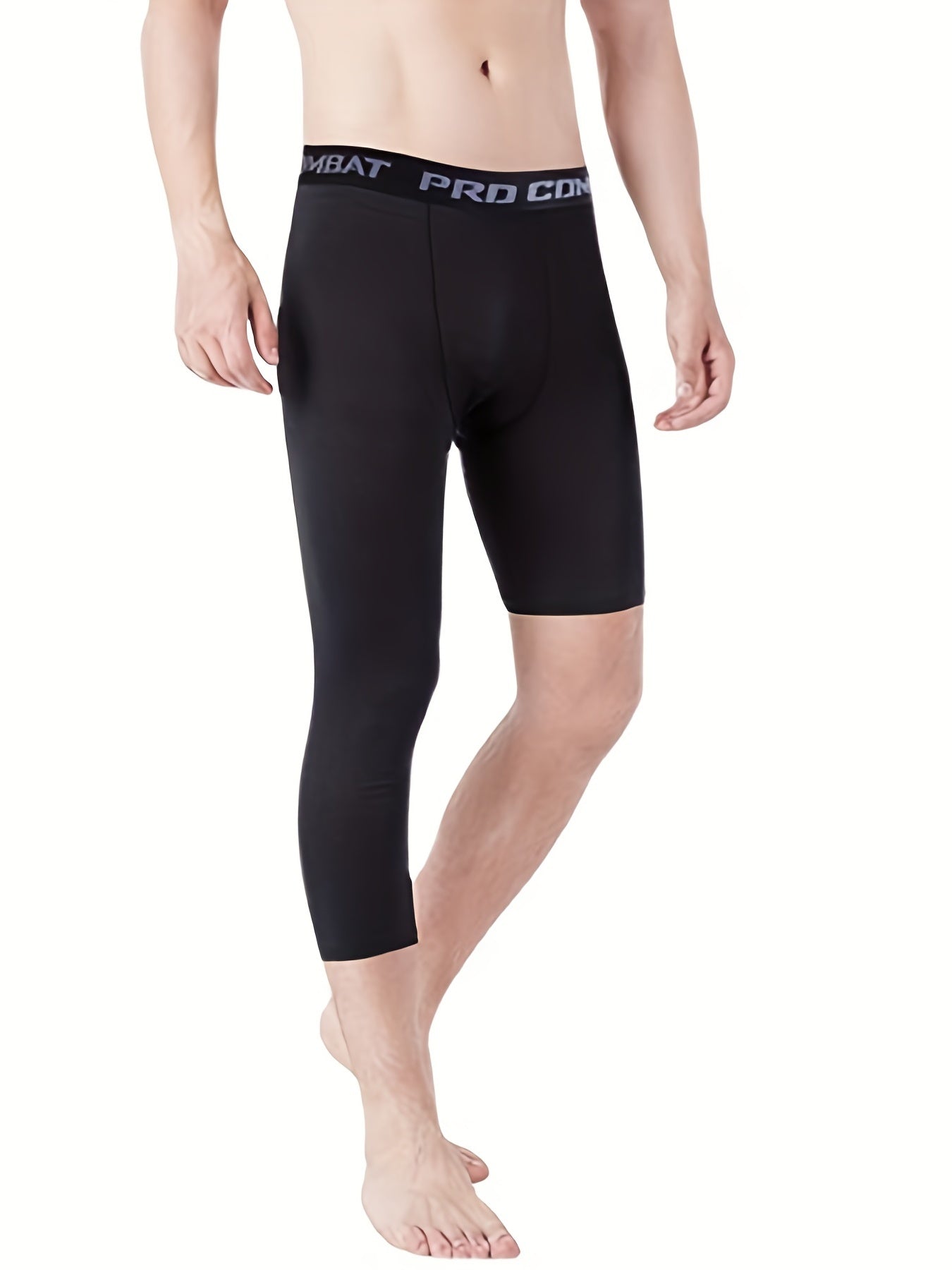 High Stretch Compression Shorts for Men - Quick Drying and Breathable Base Layer for Outdoor Training and Fitness Gym