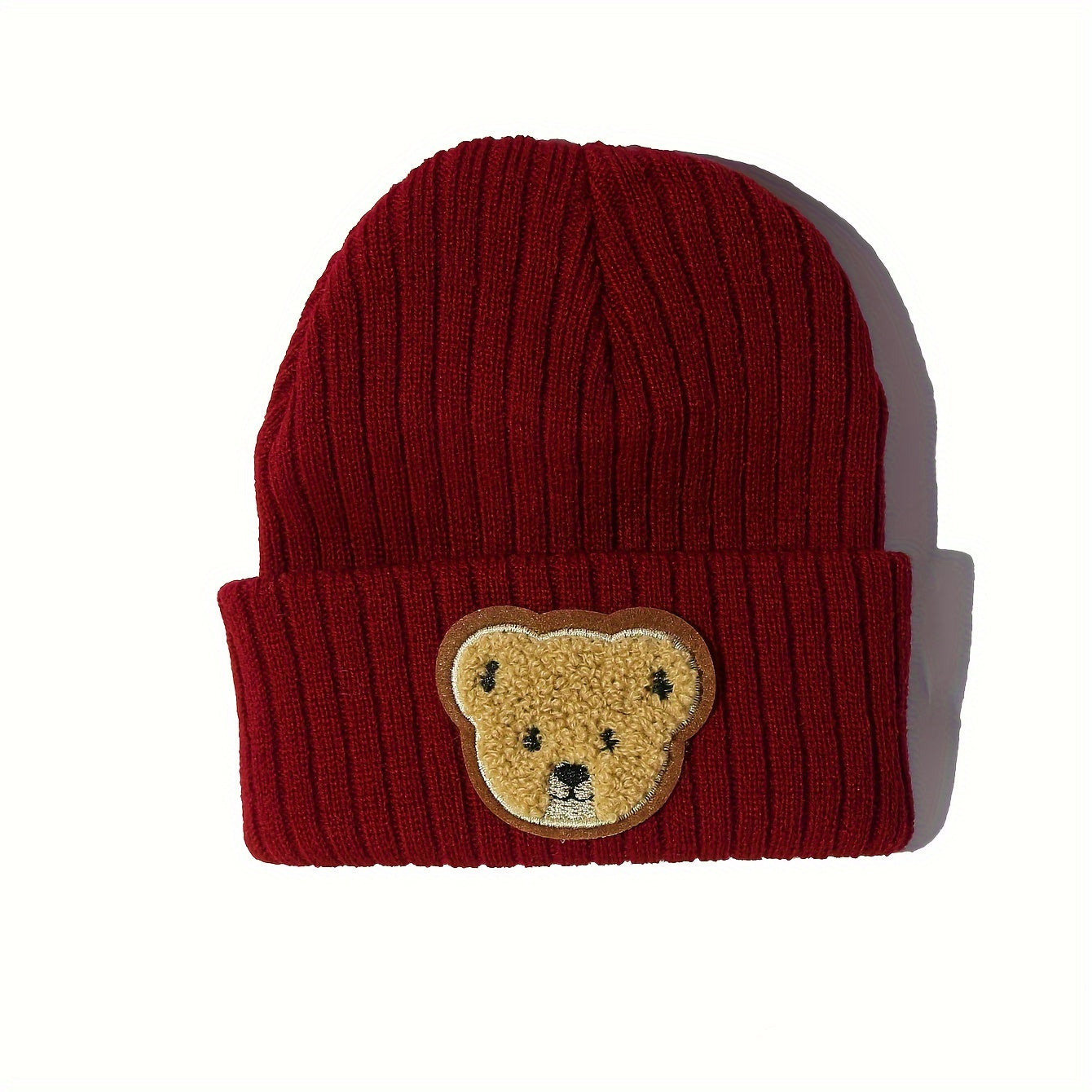 Warm Hat Children's Panda Flip Knitting Baby Good for Autumn And Winter