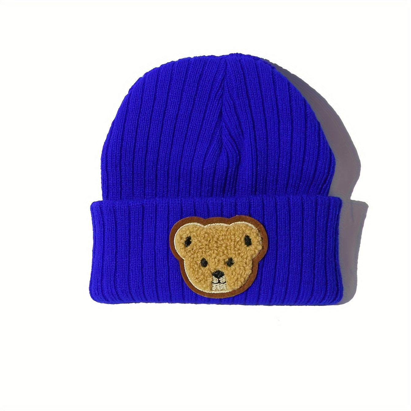 Warm Hat Children's Panda Flip Knitting Baby Good for Autumn And Winter