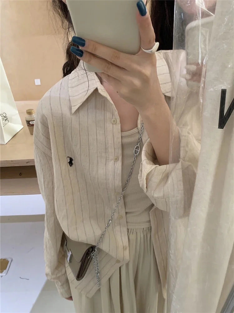 Summer Lightweight Linen  Pure Cotton Linen