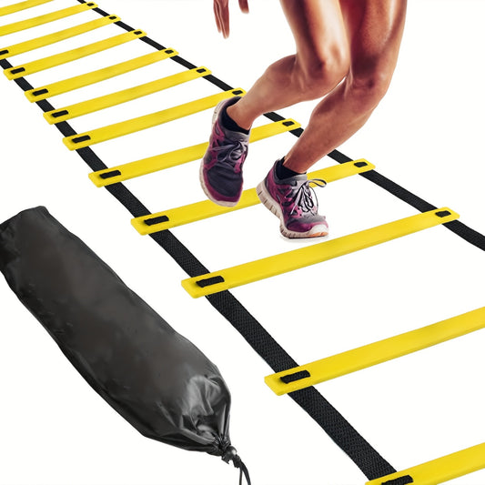 Agility Ladder With Storage Bag Speed Training Equipment
